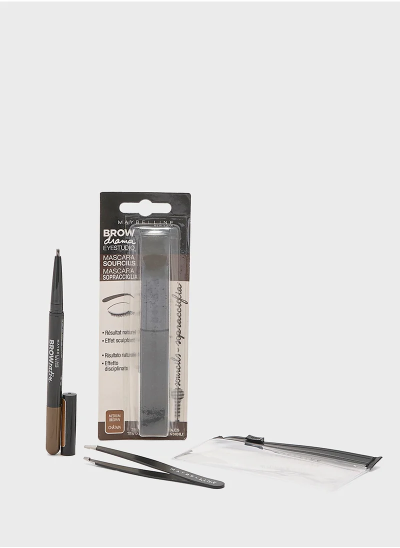 ميبلين نيويورك Mny Brow Coffret Dark Uae