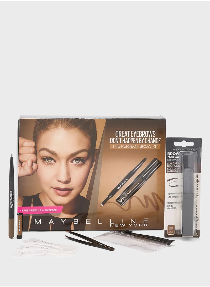 ميبلين نيويورك Mny Brow Coffret Dark Uae