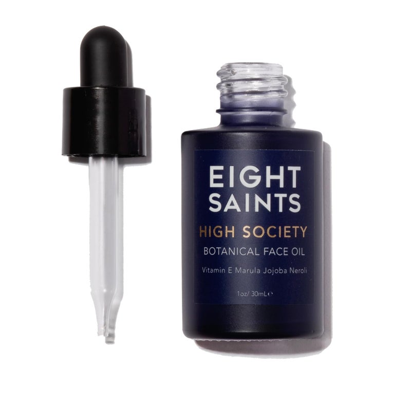 Eight Saints High Society Botanical Face Oil, Natural and Organic Anti Aging Facial Oil with Jojoba, Vitamin E, Marula, and Neroli, 1 Ounce - Image 1