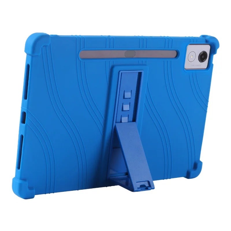 حافظة سيليكون مقاومة للصدمات مع حامل لجهاز لينوفو Idea Tab Pro 12.7 طراز TB373FU TB375F - Image 3