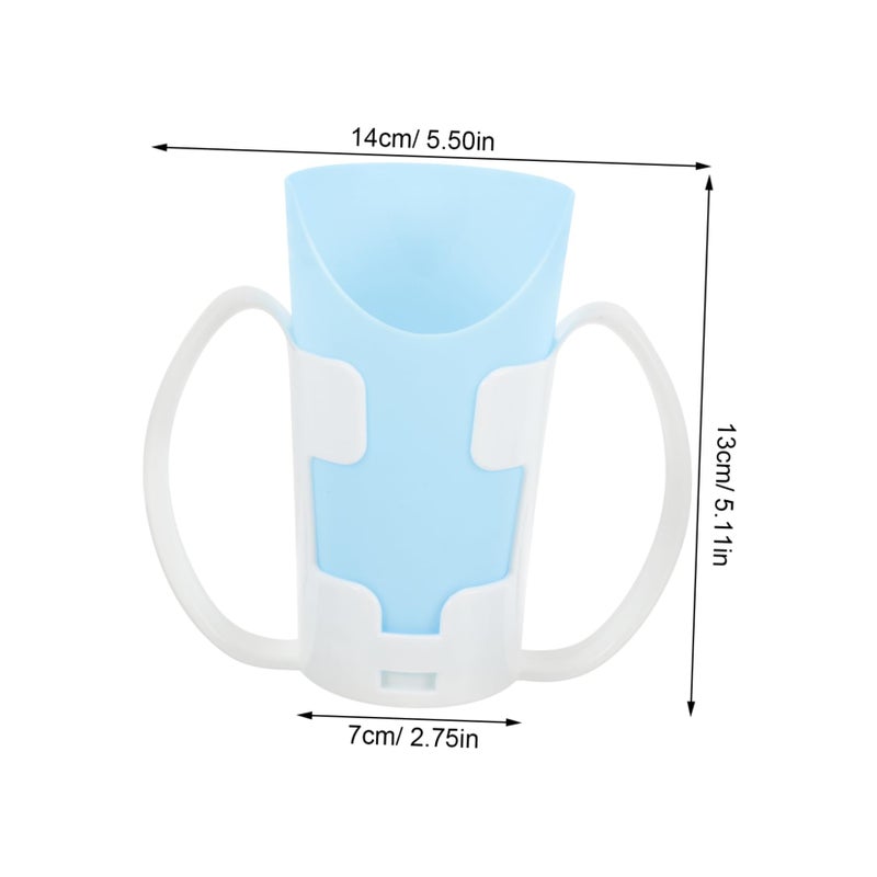 Spill Proof Feeding Cup For Bedridden Elderly Patients Easy Carry Design For Soup - Image 3
