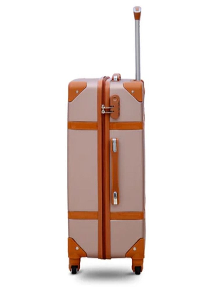 Concept مجموعة من 4 حقائب سفر فاخرة ذات غلاف صلب مستوحاة من الطراز القديم مع قفل رقمي مقاس 28 بوصة و24 بوصة و20 بوصة و12.5 بوصة - Image 5