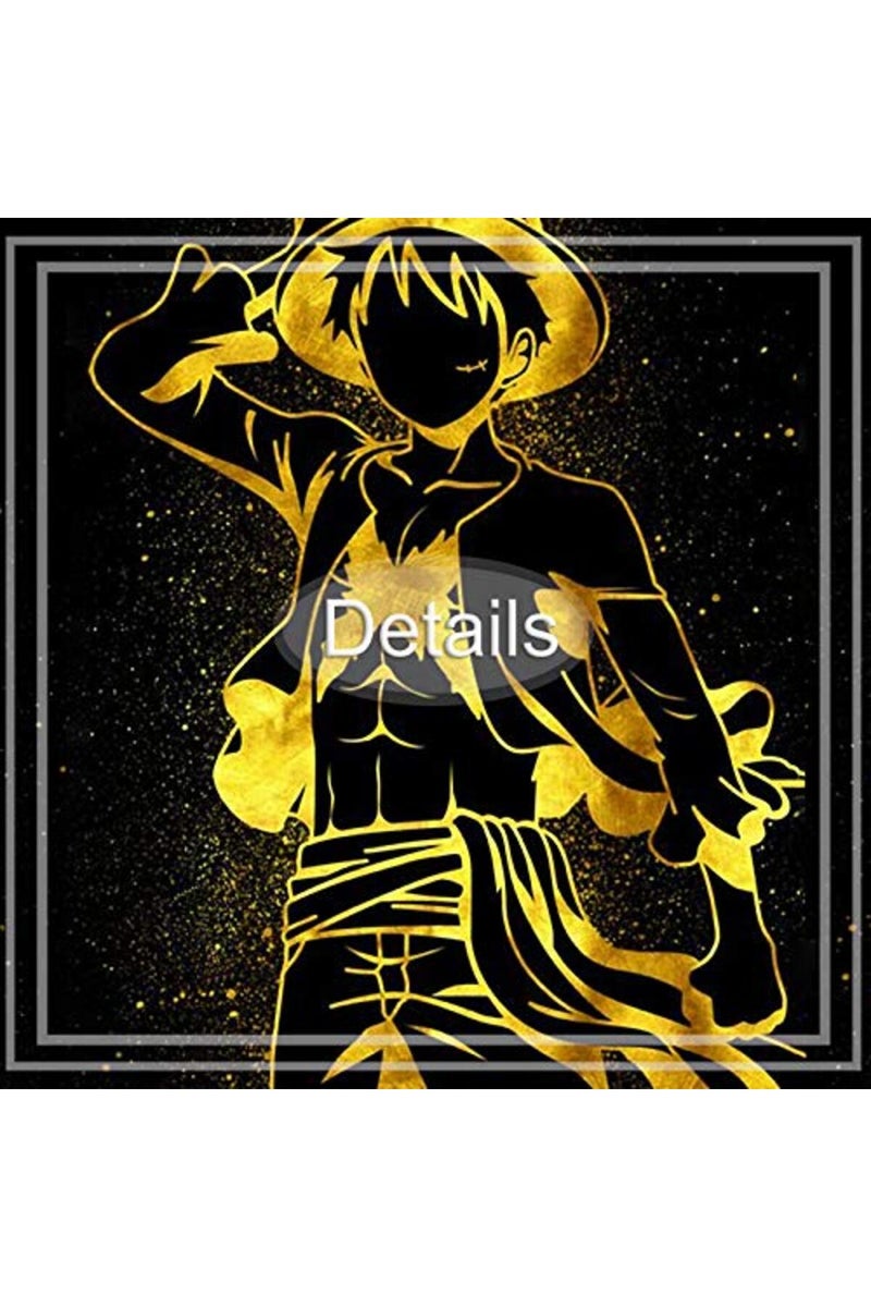 KAIWALK Anime One Piece Poster The Straw Hat Pirates Print on Canvas Painting Wall Art for Living Room Decor Boy Gift (Unframed, Q-One piece 3) - Image 3