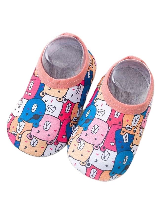 RIOXS - Infant Water Socks Toddler Baby Boys Girls Non-Slip Socks Barefoot Quick-Dry Non-Slip Swim Socks Aqua Water Shoes for Beach Swimming Pool Water Park - Image 1