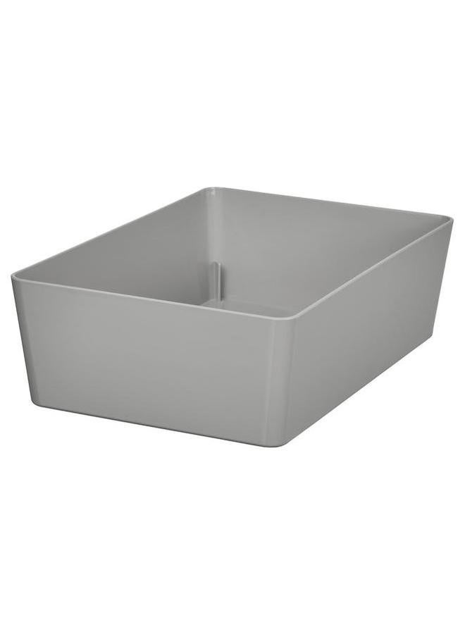 إيروريكس صندوق رمادي فاتح 18X26X8 سم - Image 1