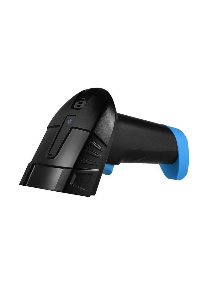 Handheld 1D 2D QR Wireless Barcode Scanner Bar Code Reader with USB Cradle Receiver Charging Base 100m Long Transmission Distance
