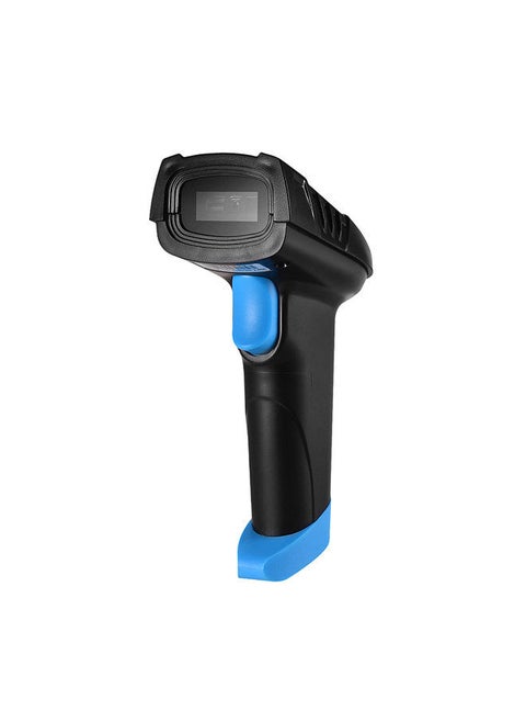 Handheld 1D 2D QR Wireless Barcode Scanner Bar Code Reader with USB Cradle Receiver Charging Base 100m Long Transmission Distance