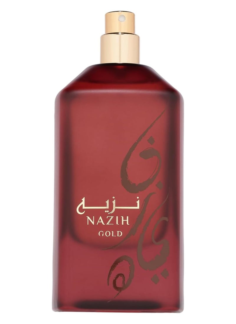 Athoor al Alam - Athoor Al Alam - Nazih Gold - Eau de Parfum - Perfume For Men, 100ml - Image 1