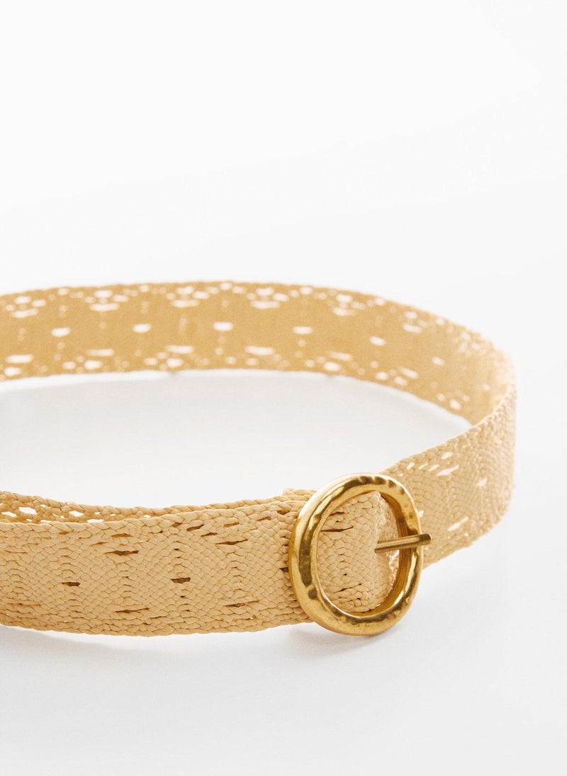 MANGO - Martina Buckle Belt - Image 1