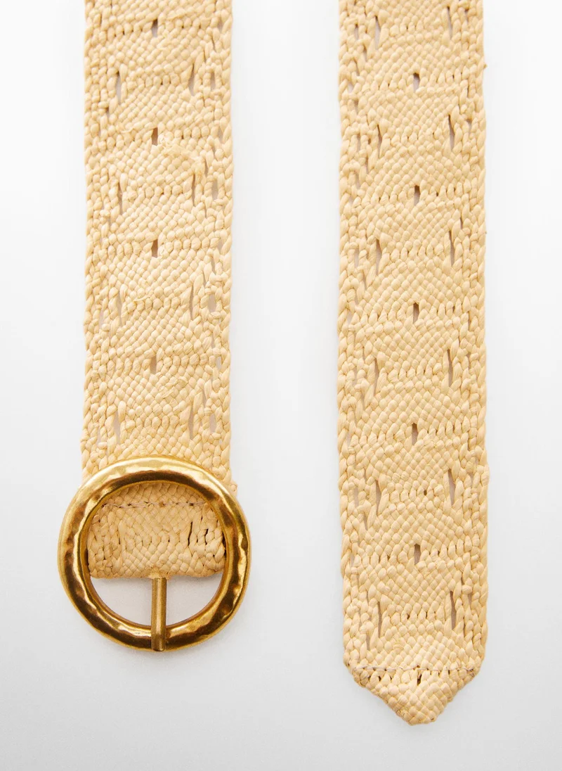 MANGO Martina Buckle Belt