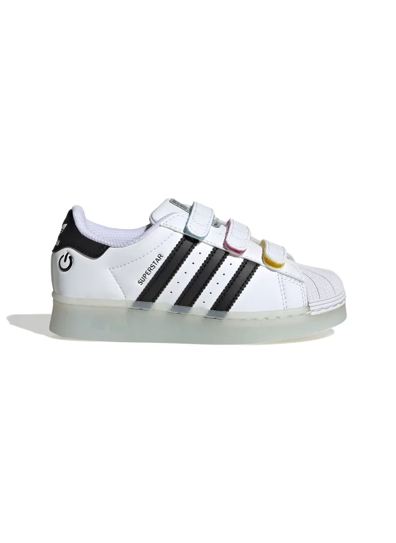 اديداس adidas SUPERSTAR LED LIGHTS CF C White Originals Women Shoes
