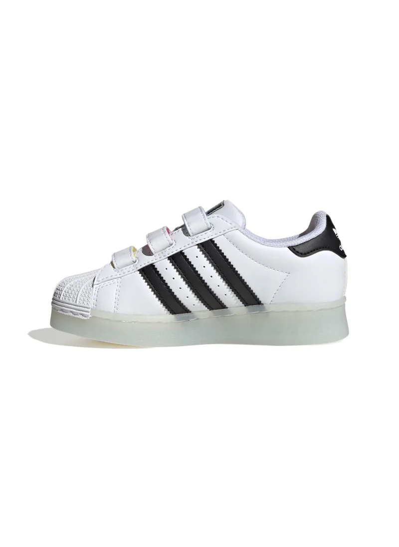 اديداس adidas SUPERSTAR LED LIGHTS CF C White Originals Women Shoes