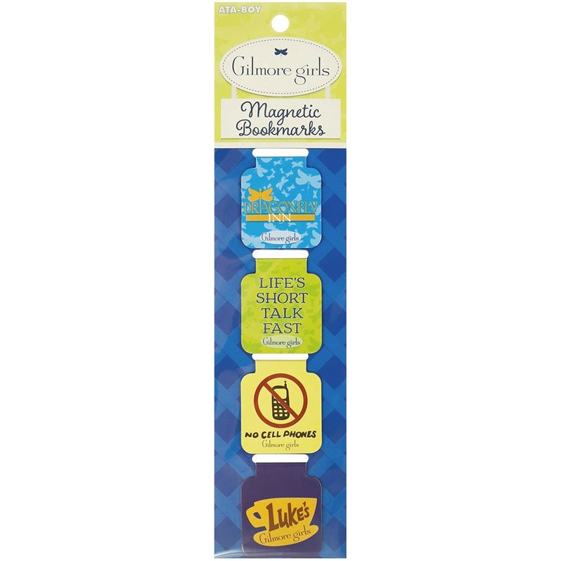 Ata-Boy Gilmore Girls Bookmark, Gilmore Girls TV Show Magnetic Bookmarks (4 Set) Gilmore Girls Gifts & Merchandise - Image 2