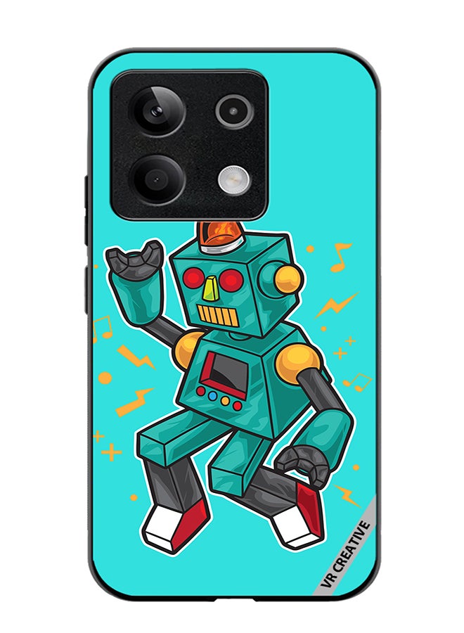 VR CREATIVE غطاء حماية لهاتف Xiaomi Poco X6 بتصميم حفلة متعدد الألوان - Image 1