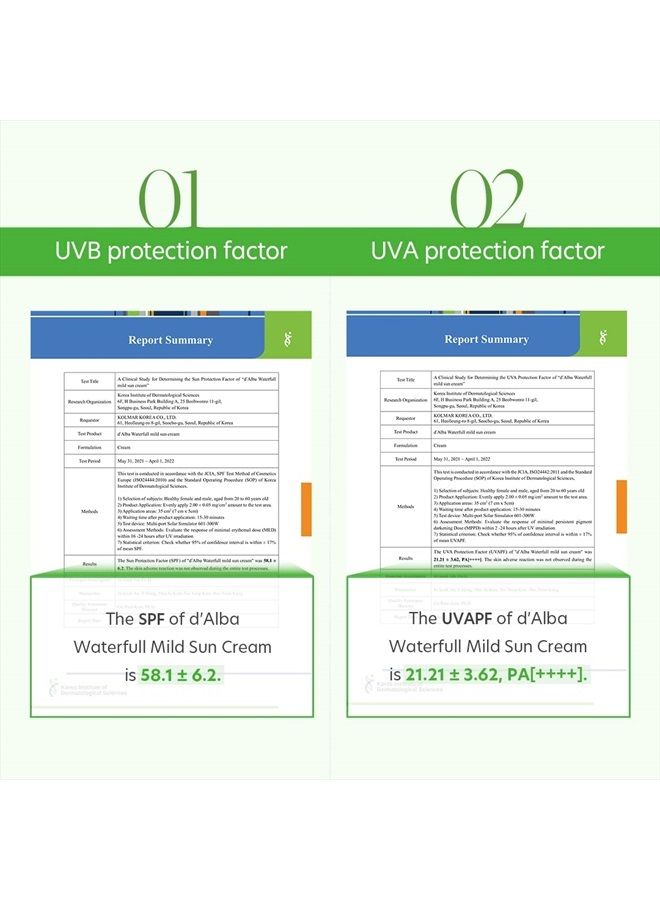 d'alba Piedmont واقي شمسي خفيف من دا ألبا بنكهة الكمأة البيضاء الإيطالية، واقي شمسي خفيف معدني نباتي، واقي شمسي للبشرة الحساسة، واقي شمسي غير نانوي، واقي شمسي خفيف - Image 3