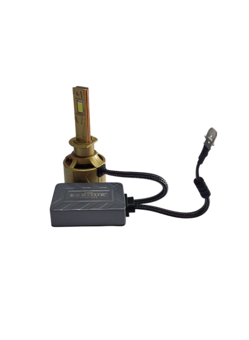 Farouk طقم مصابيح أمامية للسيارة ZA20 H1LED مع سطوع عالٍ - Image 3
