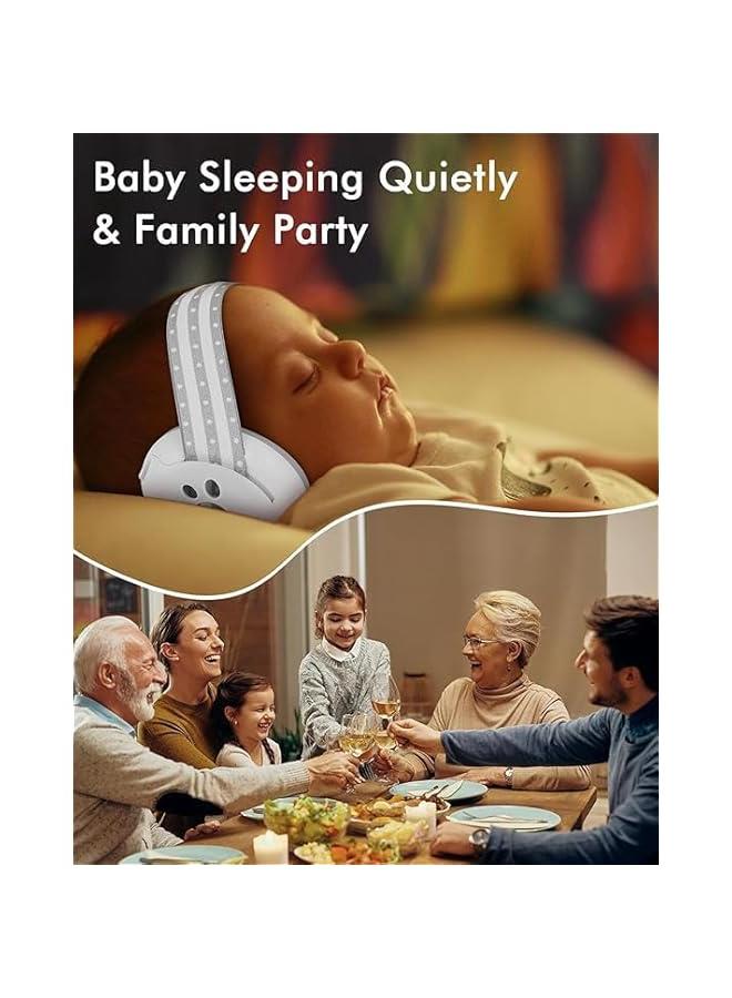 HOOKOR Baby Ear Protection,Muffy Baby Ear Protection for Babies and Toddlers up to 48 Months,Baby Noise Cancelling Headphones for Against Hearing Damage & Improves Sleep - Image 5