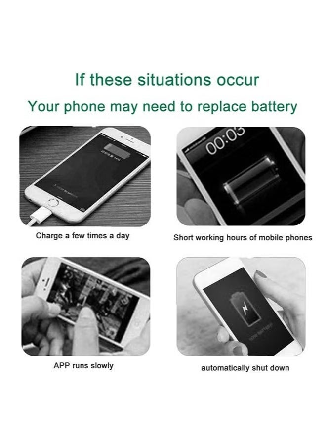 Captaintech 2675.0 mAh Replacement Battery For Apple iPhone 8 Plus Black  - Image 3