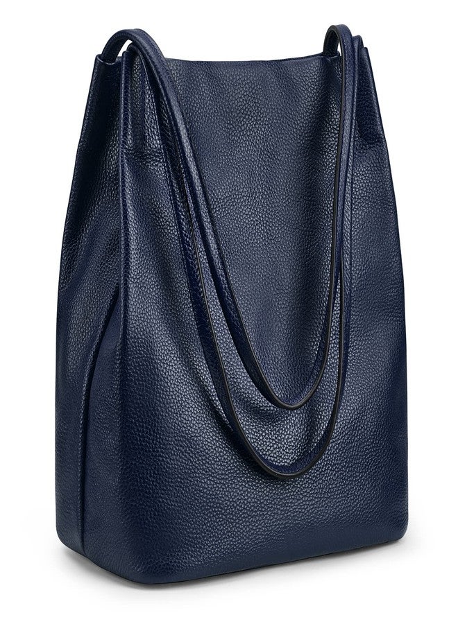 Kattee Women Soft Genuine Leather Totes Shoulder Bag Purses and Handbags with Top Magnetic Snap Closure - Image 1