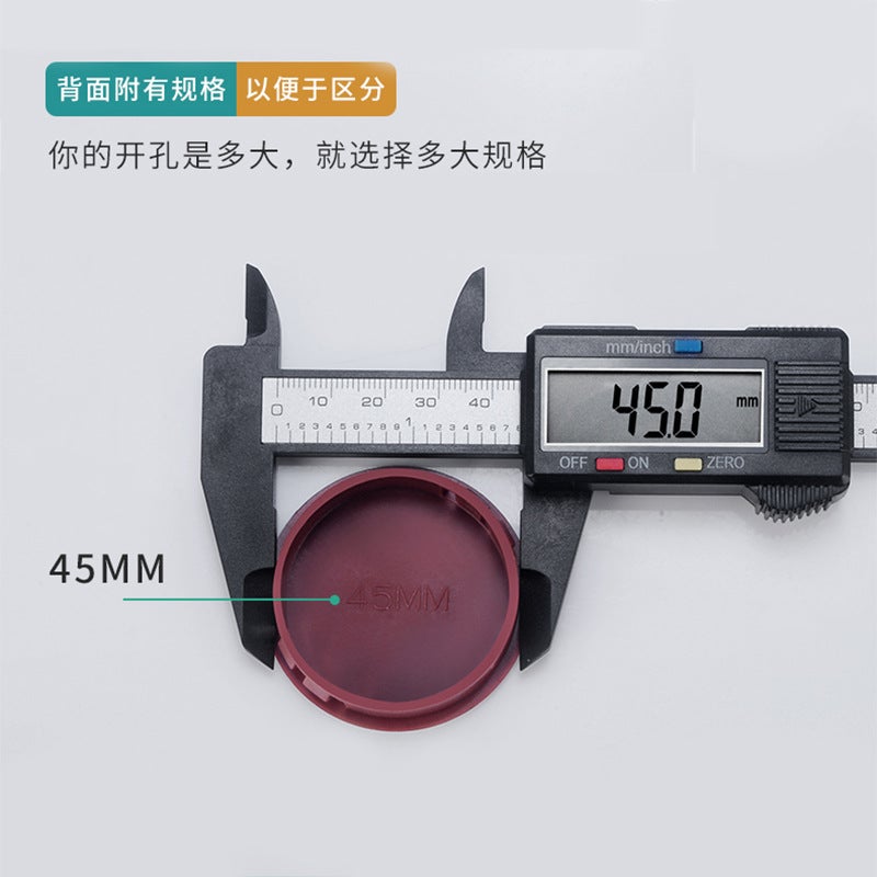 Source Round Hole Plug Snap-On Cover Nylon Sealing Cover Furniture Cover Hole Cover Plastic Hole Plug Plug - Image 4