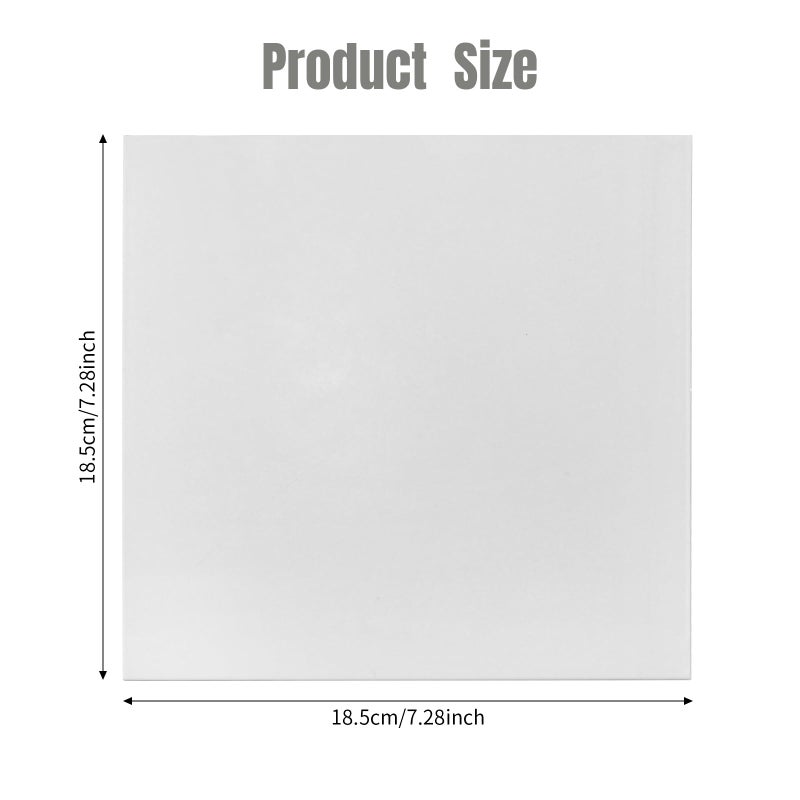 sdroceRyaM 7'' Record Cardboard Outer Jackets White EP Jacket Covers Anti-Static Vinyl Record Paper Protection Covers for 45 RPM 7 Inch Record - 10 Pack - Image 3