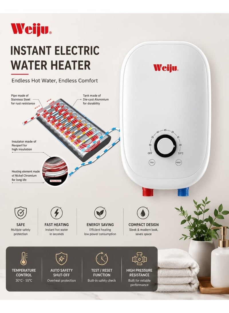 Weiju Instant Electric Water Heater WEIJU-N75 - Image 4