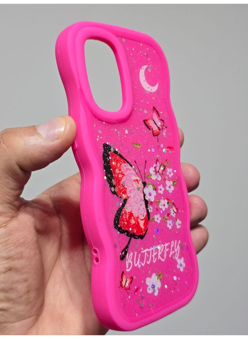 Butterfly Print Back Cover Compatible With Phone Oppo Reno 6 - Image 2