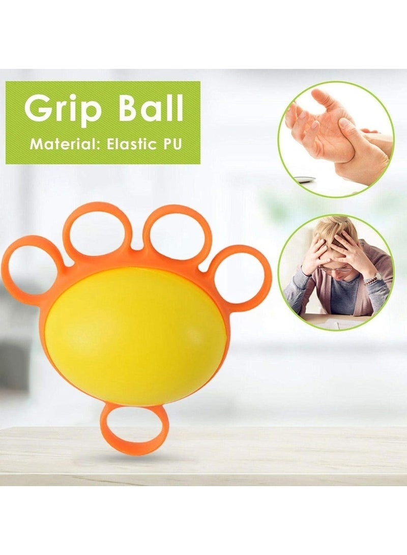 جيفت كرة تقوية قبضة اليد، جهاز تمرين للأصابع لكبار السن، لتخفيف التهاب المفاصل ومتلازمة النفق الرسغي. - Image 3