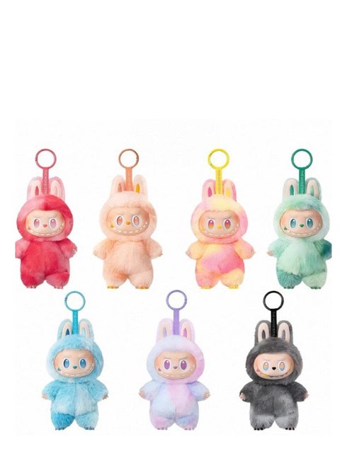 Labubu, The Mighty Monsters Energy Series - Blind Box with Stuffed Vinyl Necklace, Blind Box Characters, Action Figures with Random Design, Collectible Toys