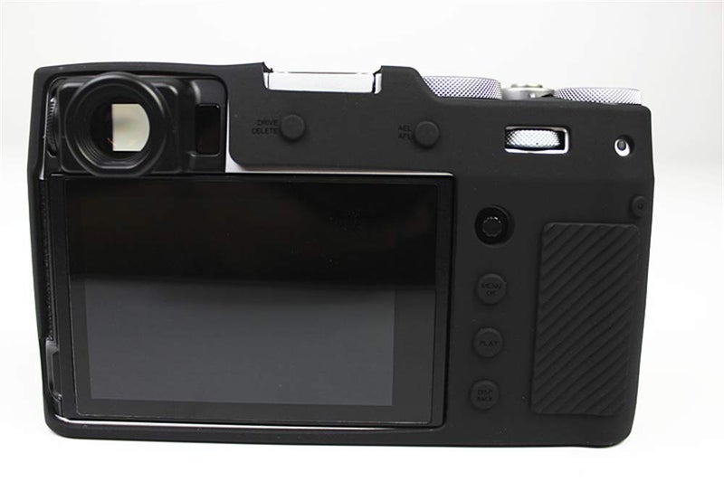 BolinUS X100V Case, BolinUS Fullbody Ultra-Thin Lightweight Rubber Soft Silicone Housing Case Bag Cover for Fujifilm Fuji X100V (Black) - Image 5