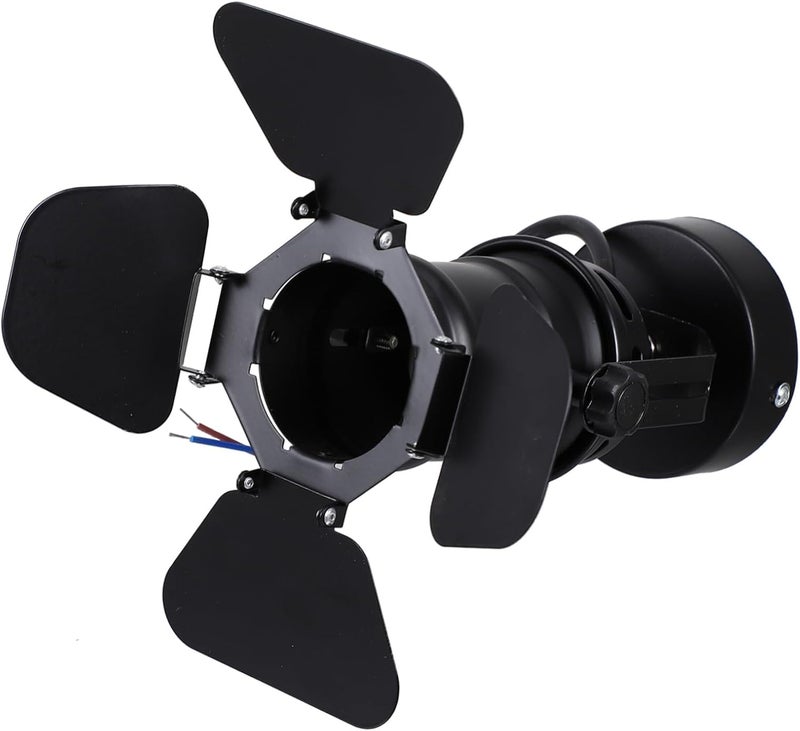 Garneck 4-Leaves LED Ceiling Spotlight Retro Industrial Track Light Dimmable Indoor Ceiling Fixture Suitable for Living Room and Bedroom - Image 1