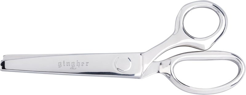 Fiskars Gingher 7.5 Inch Pinking Shears - Durable Alloy Steel with Chrome Finish - Image 1