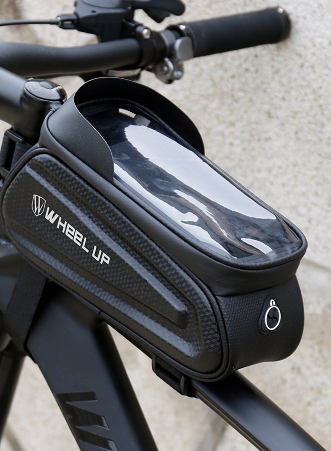 wheel up Front Tube Bicycle Handle Bar Bag With Touchscreen Phone Case 0.219kg - Image 5
