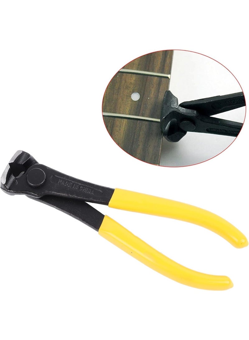 Emerald 7 Inch Pincer Cutting Tool | Heavy-Duty End Cutting Pliers for Nail Pulling, Grip Guitar Fret Wire Nipper, Wire Cutting & Carpentry - Image 2