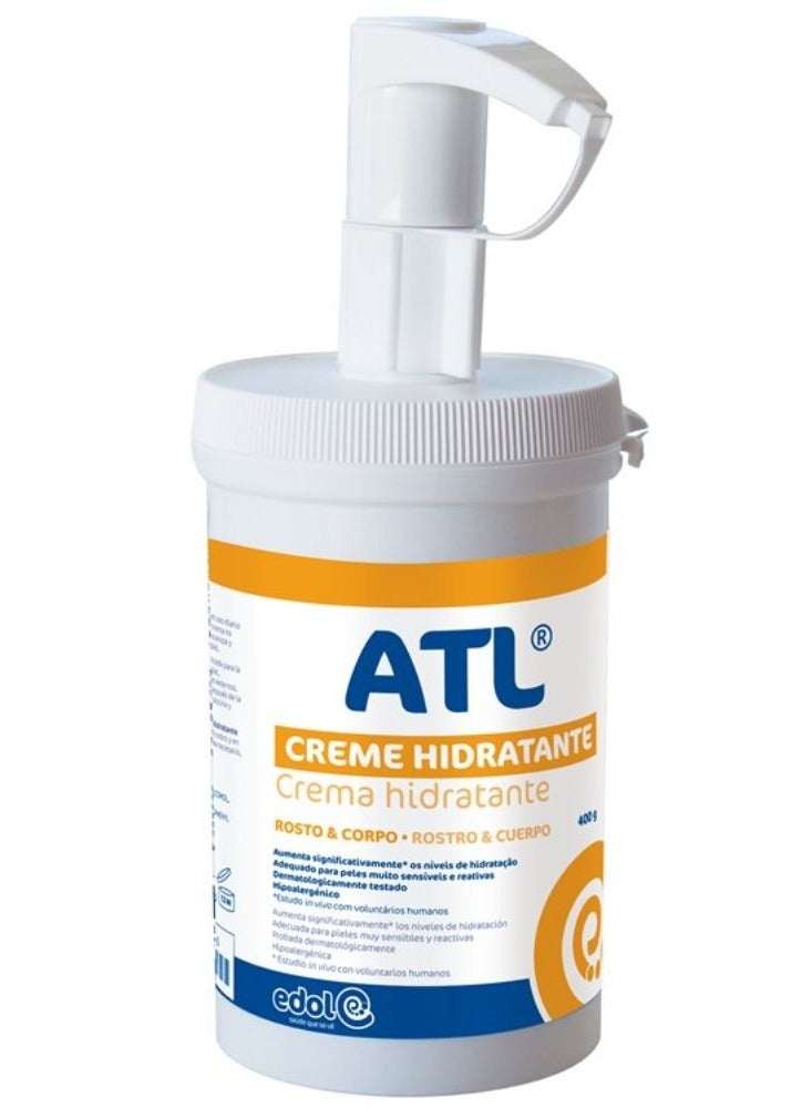 ATL Moisturizing Cream for Dry Sensitive & Reactive Skins 400g - Image 1