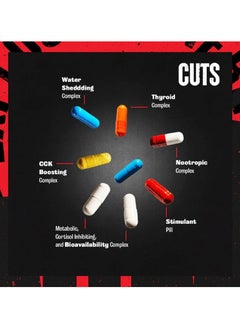 UNIVERSAL NUTRITION Universal Nutrition Animal Advanced Cuts All in one Complete Fat Burner Supplement 42 Packs  - Image 2