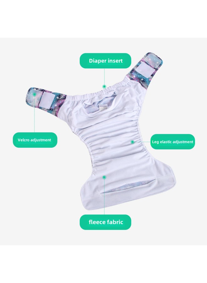 حفاضات كبار السن القابلة للتعديل مع الفيلكرو - حفاضات كبار السن المانعة للتسرب الجانبي، مقاومة للتسرب، قابلة للتنفس ومقاومة للماء، مجموعة للحفاضات سلس البول - Image 3