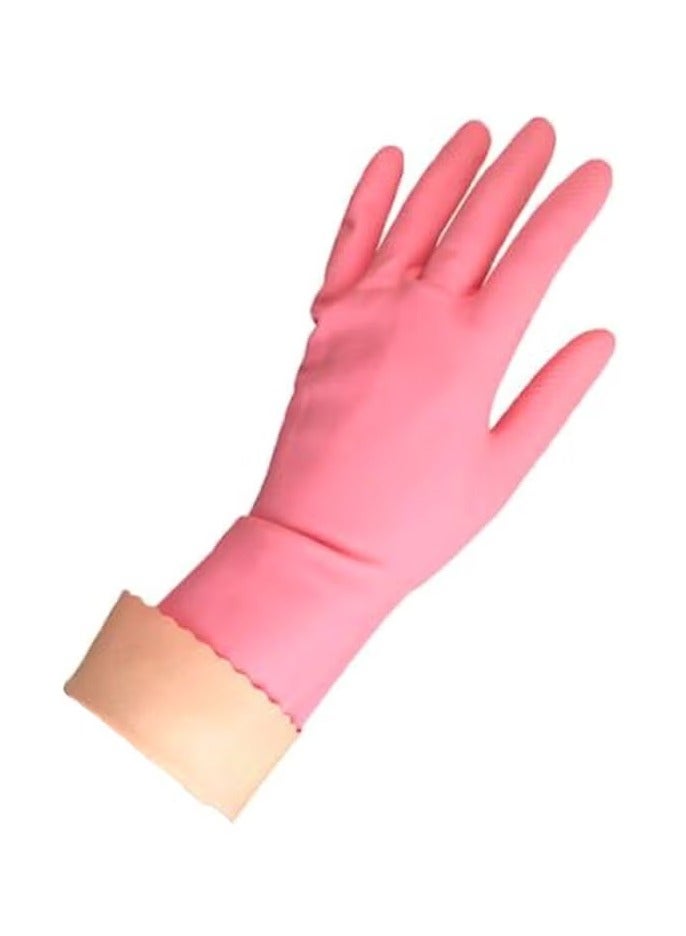 Sensitive Reusable Glove Pink Size L - Image 1