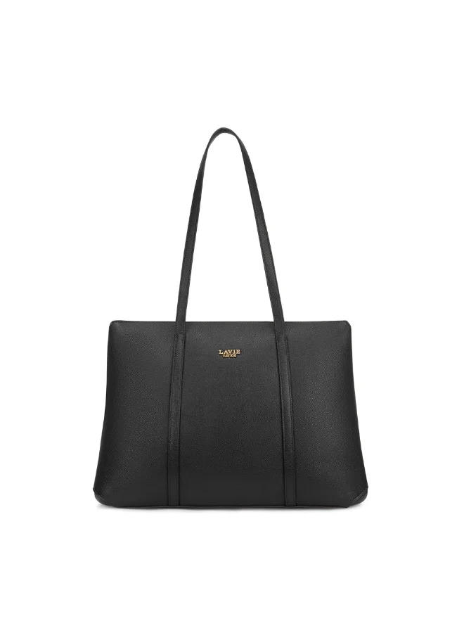 Lavie Luxe Women's Relax 3 Compartment Large Tote (Black)