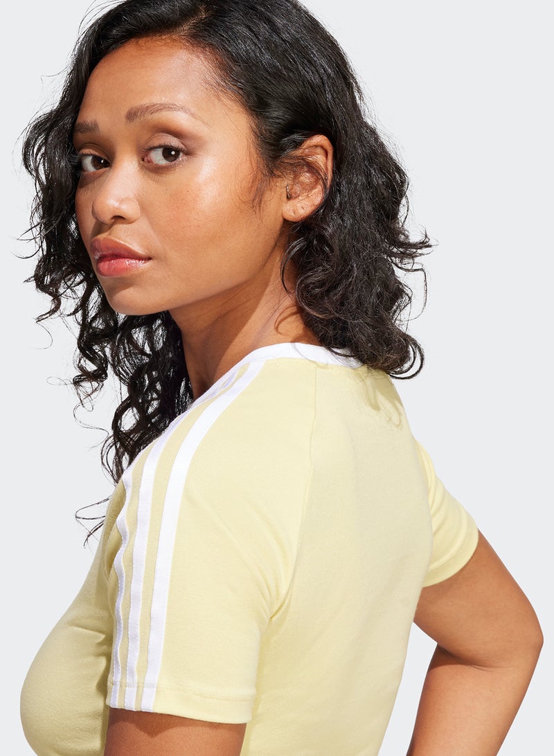 adidas Originals 3 Stripes Baby T-Shirt - Image 4