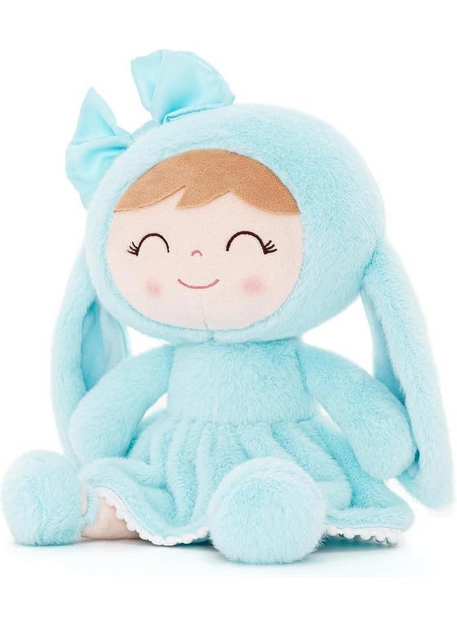 AVSHUB AVSHUB Super Soft Toy Stuffed Bunny Baby Doll Plush Toys for Kids Baby Girls Lovable and Huggable Gift for Birthdays & Occasions for Children Home Decor (Size 40 cm) (Blue)  - Image 1