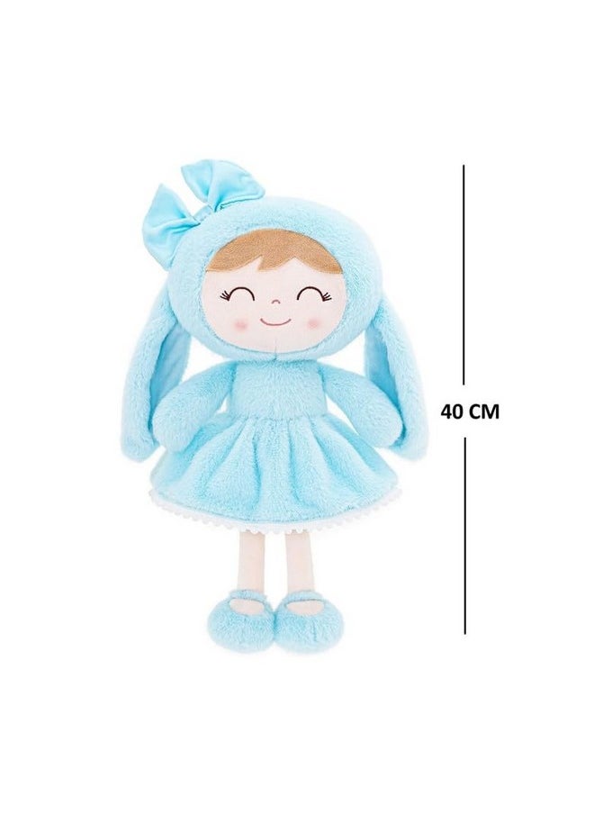 AVSHUB AVSHUB Super Soft Toy Stuffed Bunny Baby Doll Plush Toys for Kids Baby Girls Lovable and Huggable Gift for Birthdays & Occasions for Children Home Decor (Size 40 cm) (Blue)  - Image 5