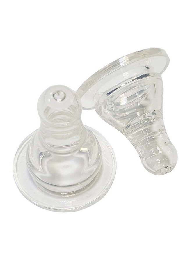 Optimal Narrow Neck Silicone Nipple 6M+, 2 Pieces  - Image 3