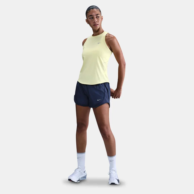 Nike Blue Women's Tempo Dri-FIT Brief-Lined Running Shorts for Women | Best Price UAE
