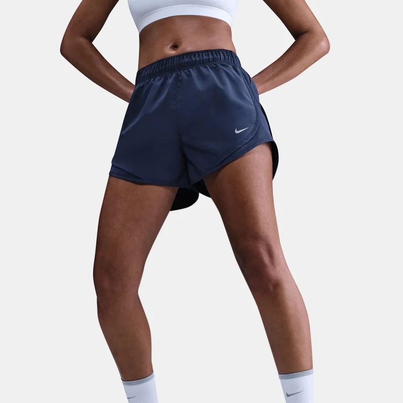 Nike Blue Women's Tempo Dri-FIT Brief-Lined Running Shorts for Women | Best Price UAE