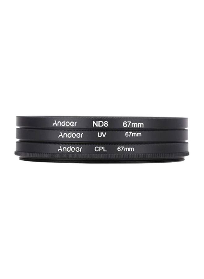 NIBEMINENT Neutral Density Lens Filter Kit Black/Clear  - Image 1