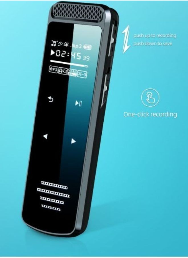 Advanced Noise Reduction Voice Recorder with Voice Activation and MP3 Support 128GB