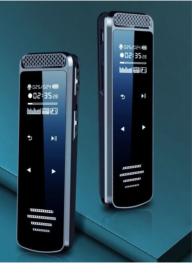 Advanced Noise Reduction Voice Recorder with Voice Activation and MP3 Support 128GB