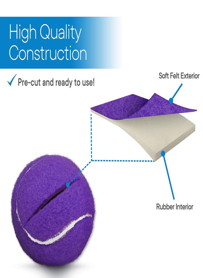 RMS Walker Glide Balls - A Set of 4 Balls with Precut Opening (Purple) - Image 4
