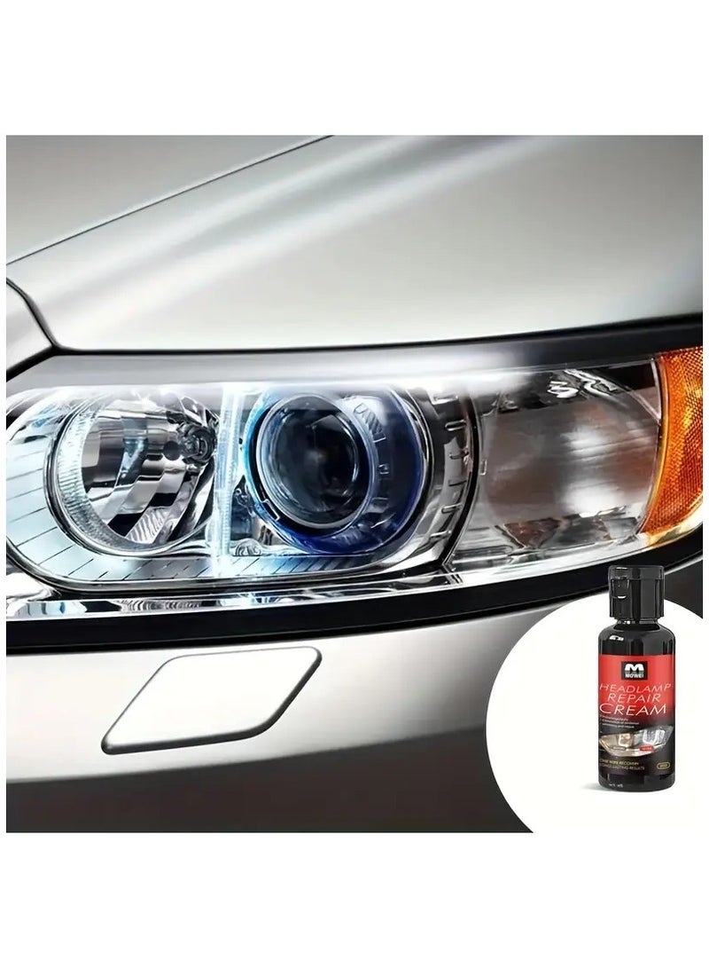 Generic Headlight renovation kit, headlight polishing, headlight scratch repair, quickly solve the problems of headlight aging, scratches, headlight yellowing and fuzzy, DIY operation is simple, headlight renovation is 90% bright as new.  - Image 3